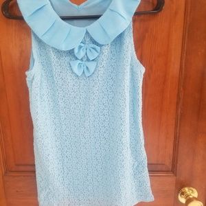 Paccio baby blue dress shirt